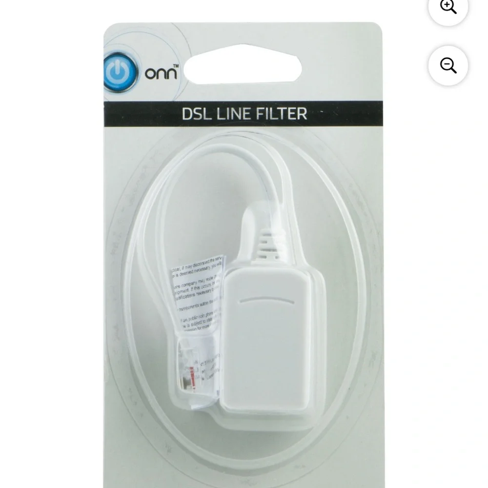Onn. DSL Phone Line Filter